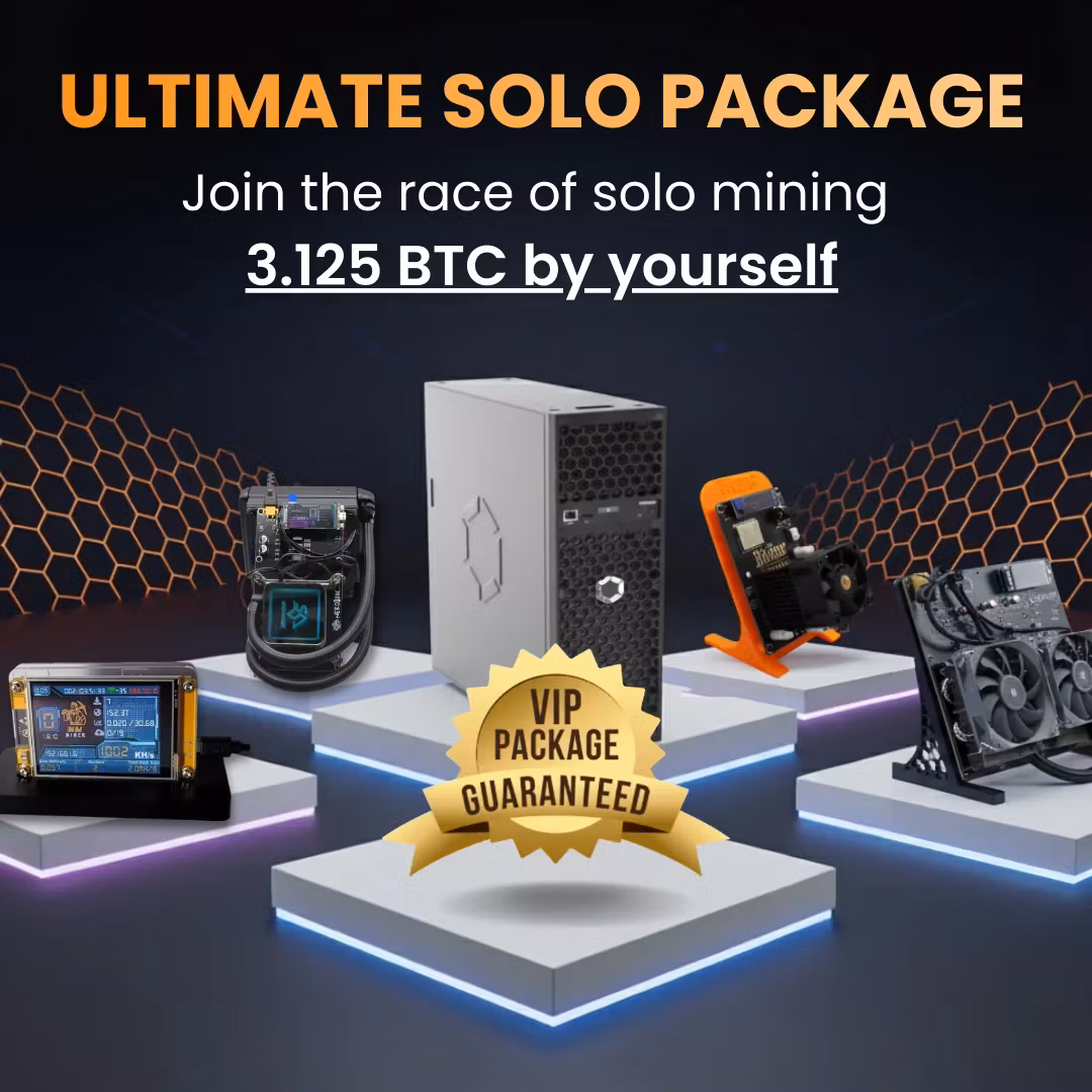 Quantum Ultra Package - 105 TH/s Ultimate Solo Mining Kit