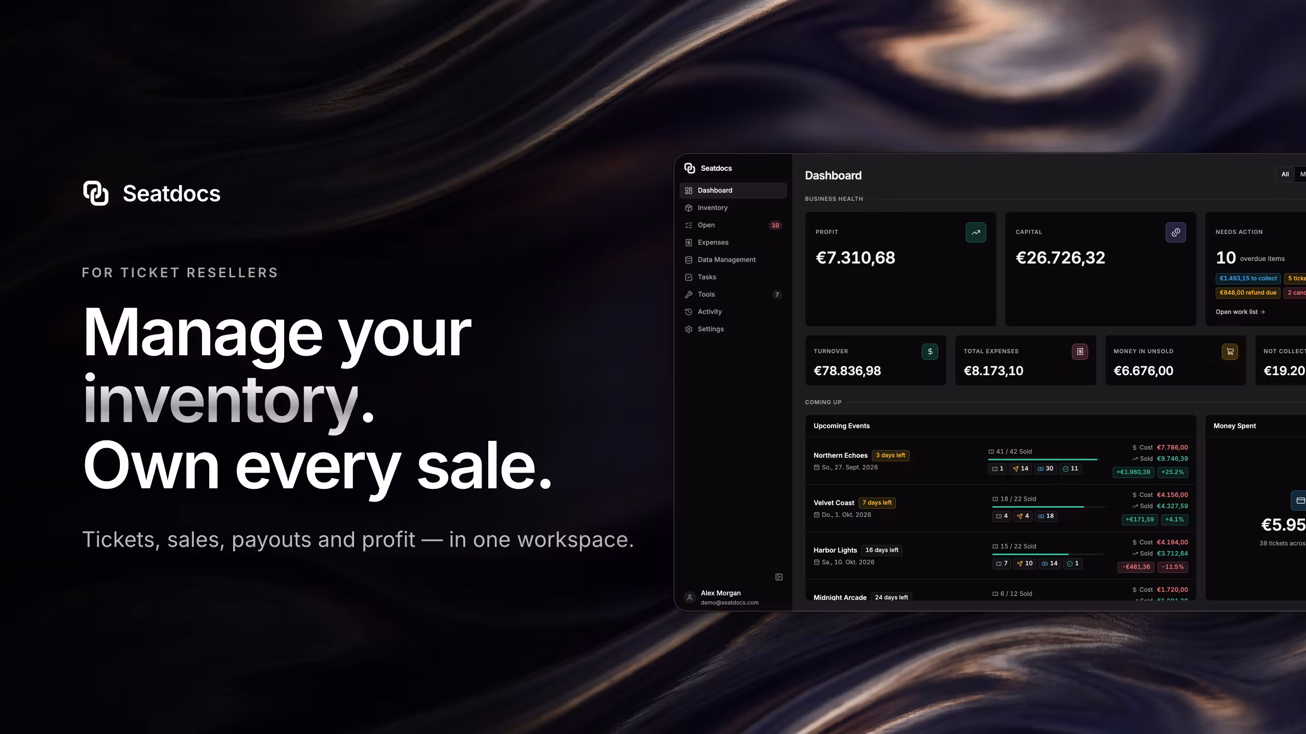 Seatdocs Closed Alpha