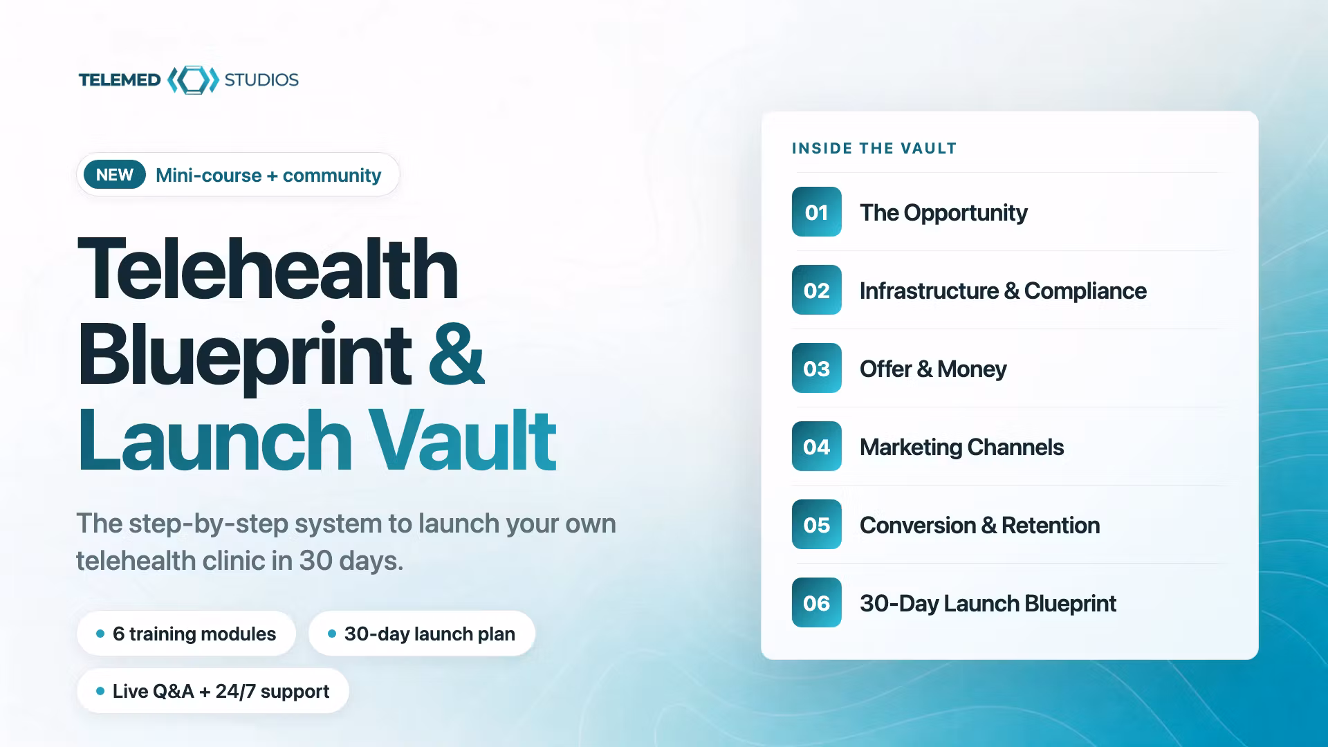 Telehealth Launch Vault