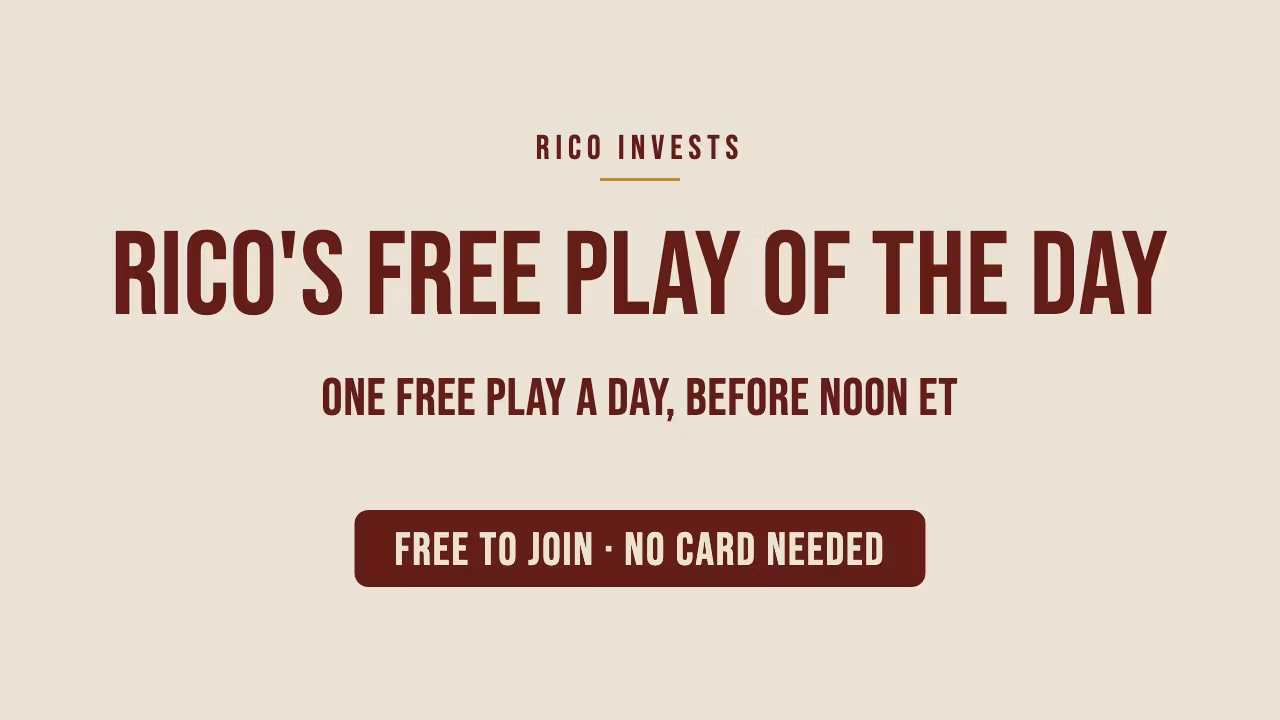 Rico's Free Play of the Day