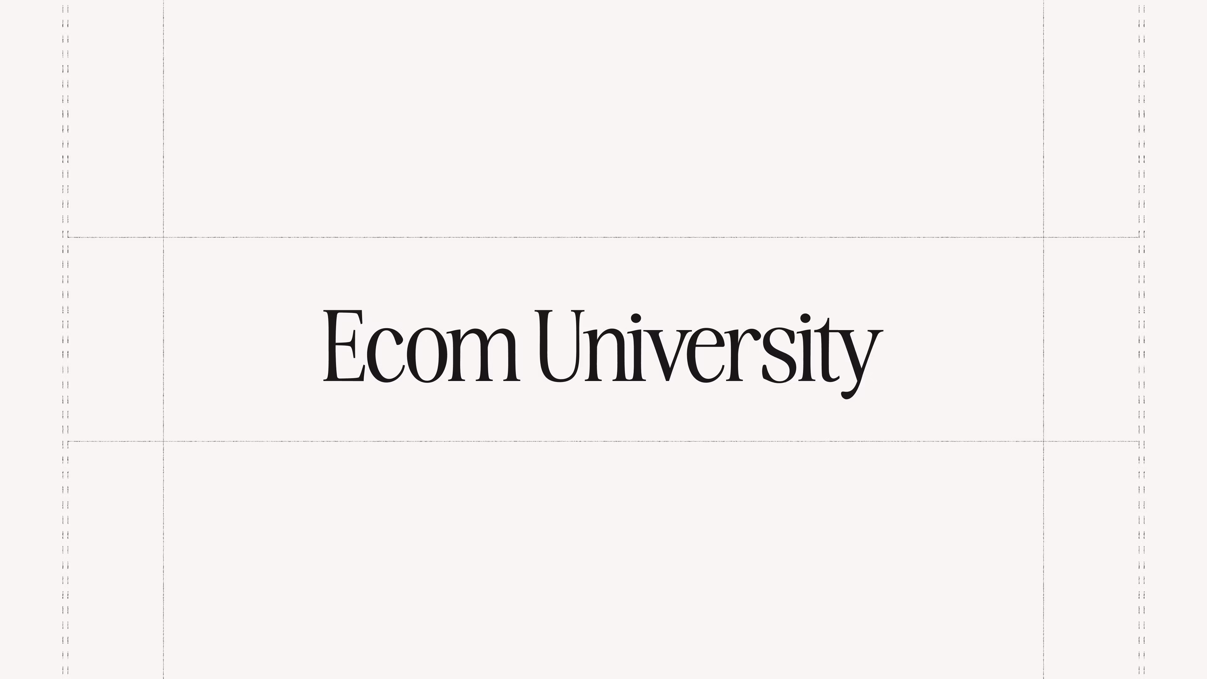 Ecom University