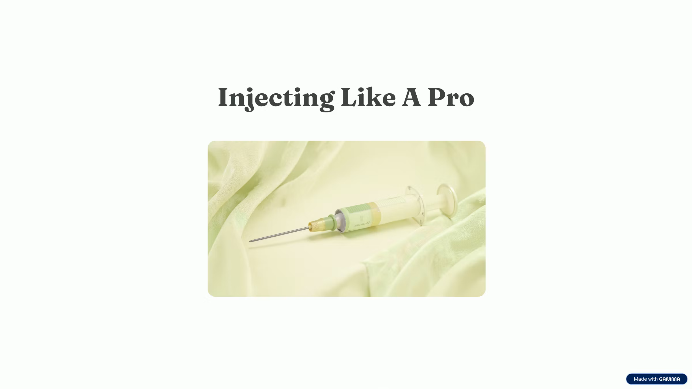 Professional Pinning