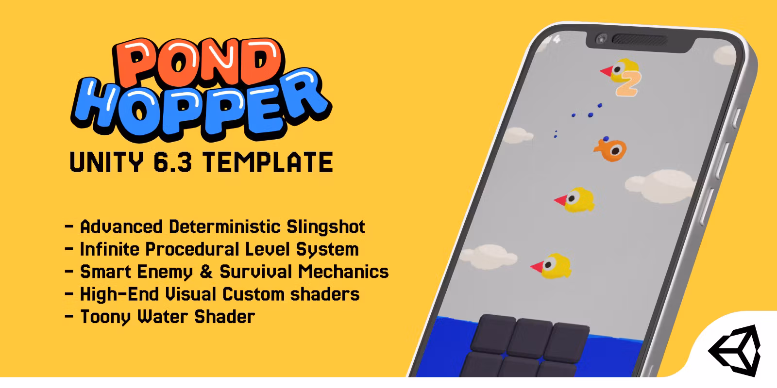 Pond Hopper - Unity Game Template
