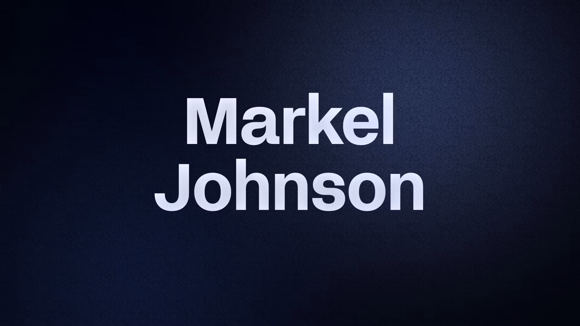 Markel Johnson