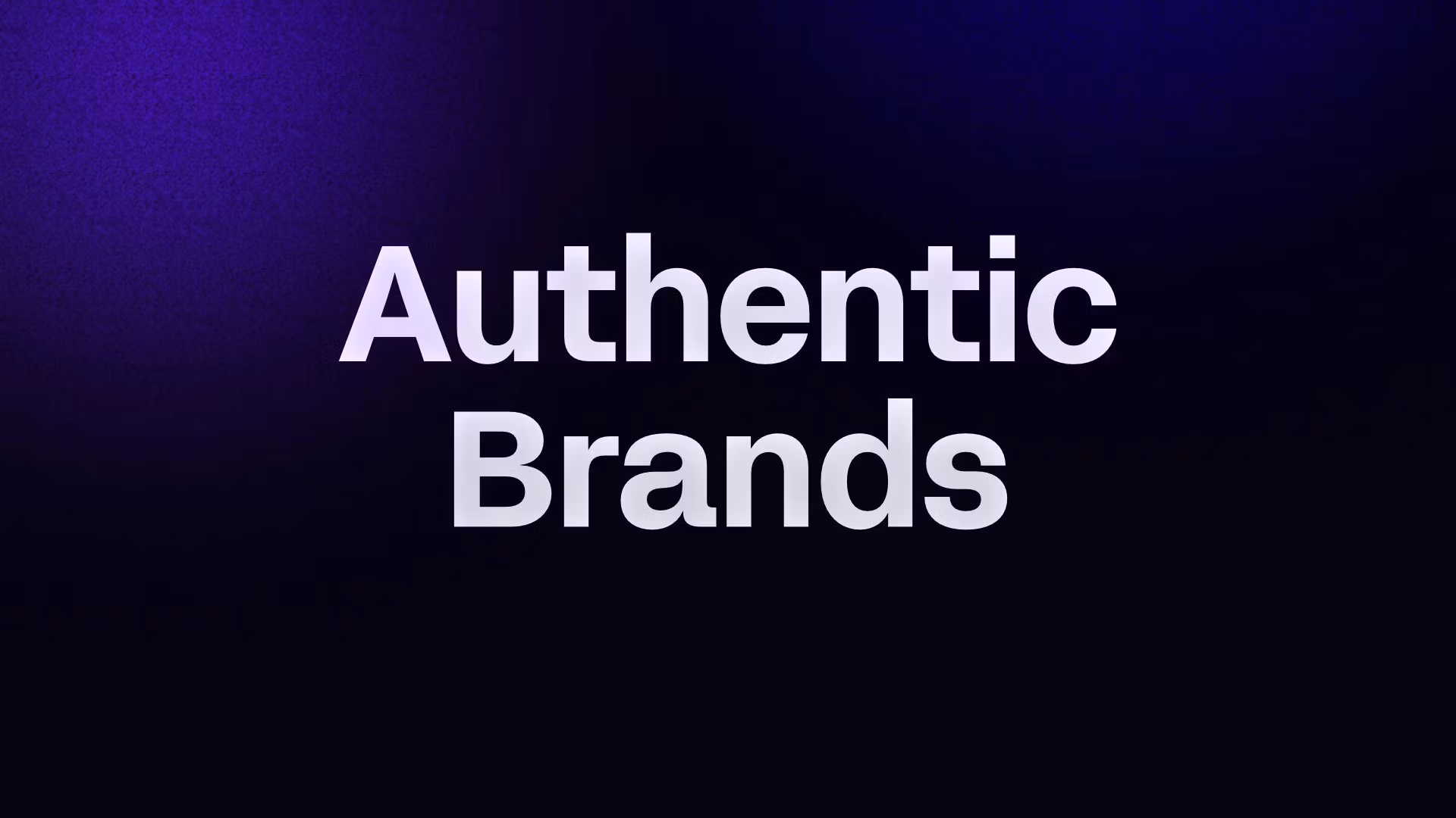 Authentic Brands