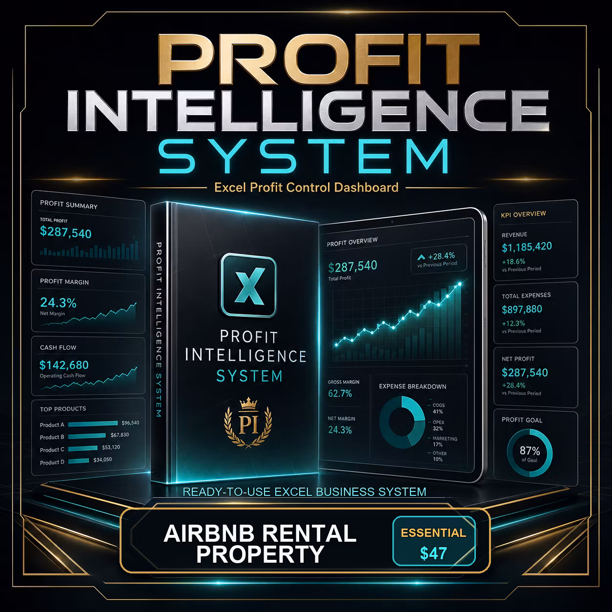 Airbnb Rental Property Profit Intelligence System - Essential