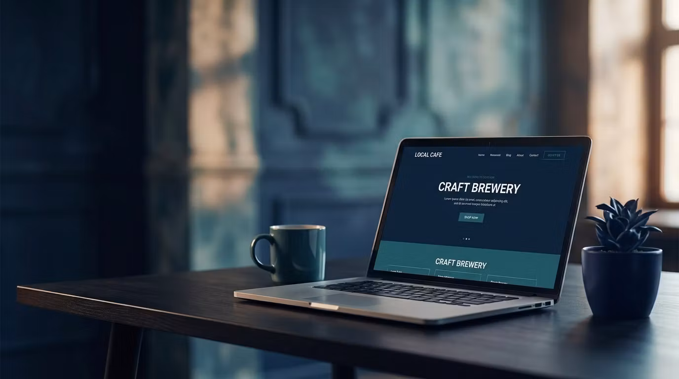 optimised small Business Website