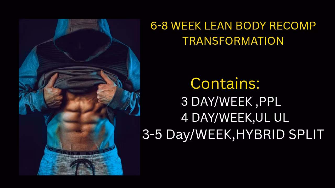 Lean Body Recomp Blueprint