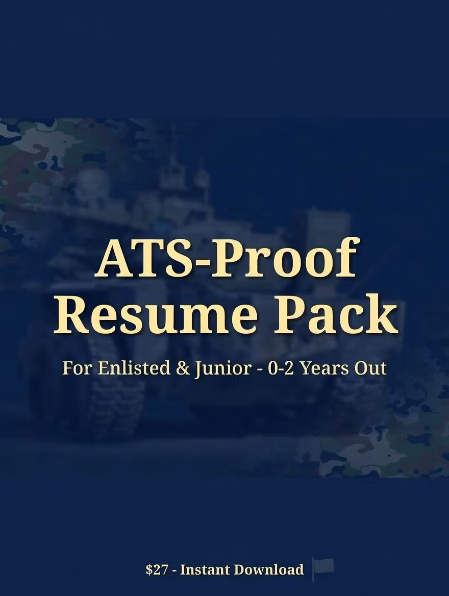 Vet Resume Pack