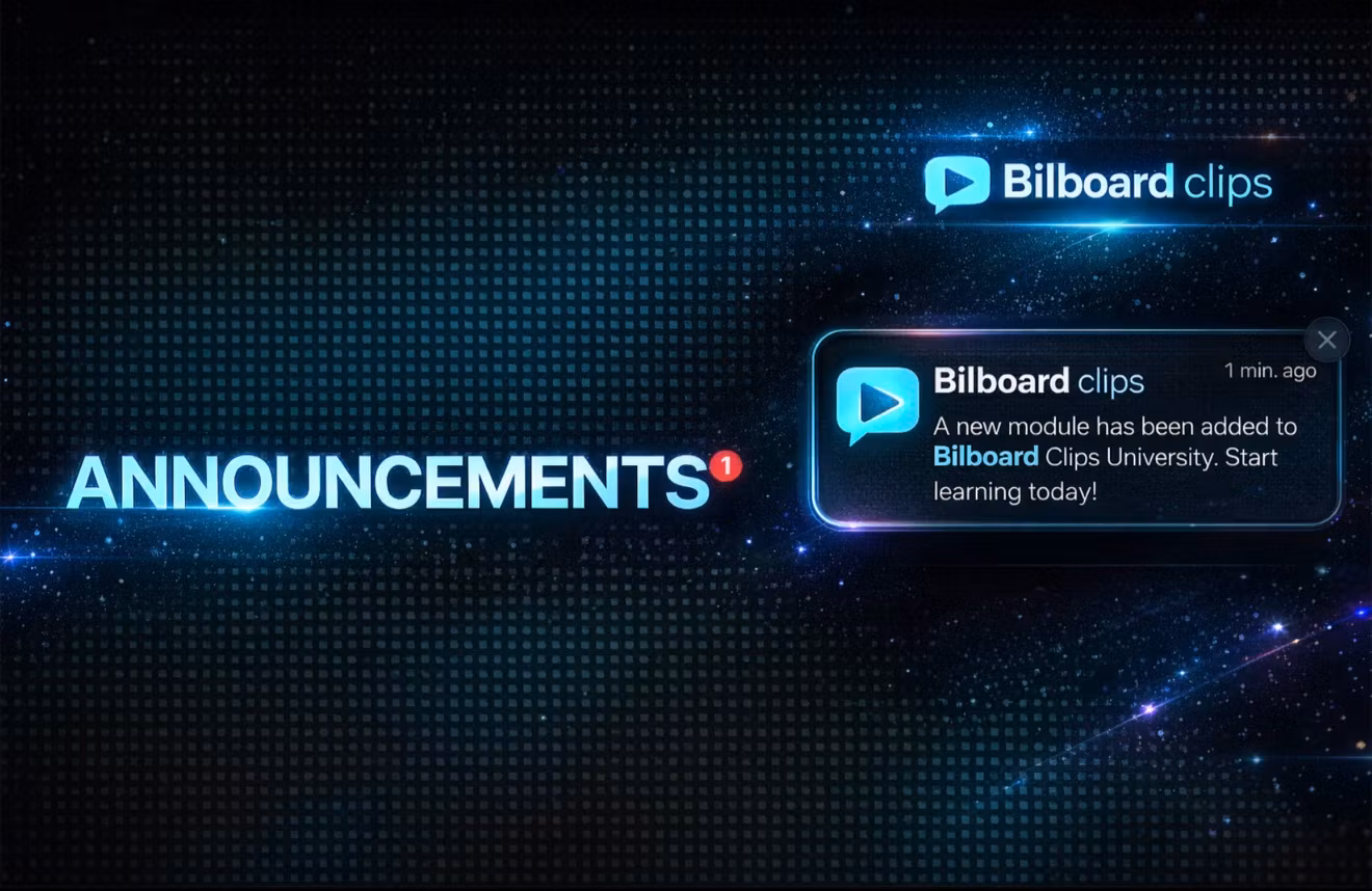 Billboard Clips