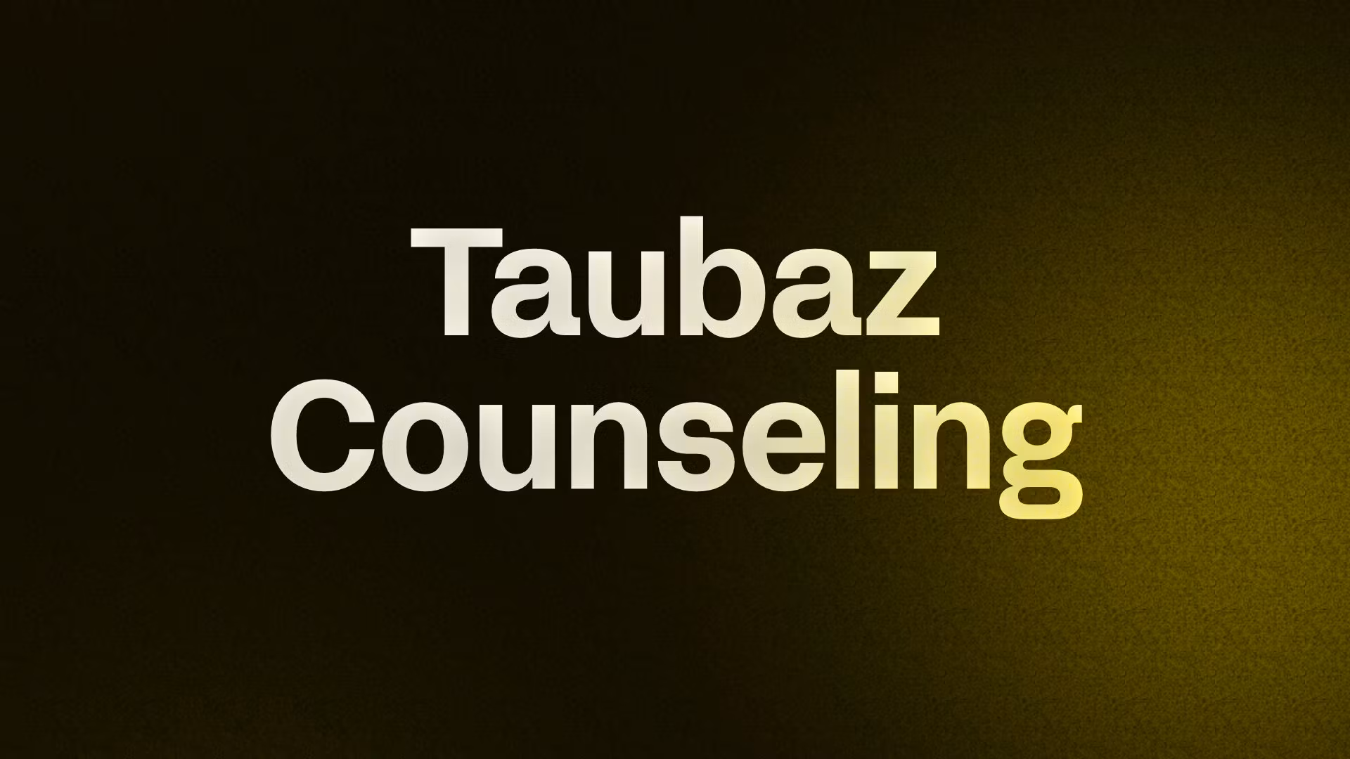 Counseling w/Shaykh AbuTaubah
