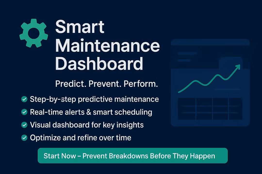 Smart Maintenance Dashboard