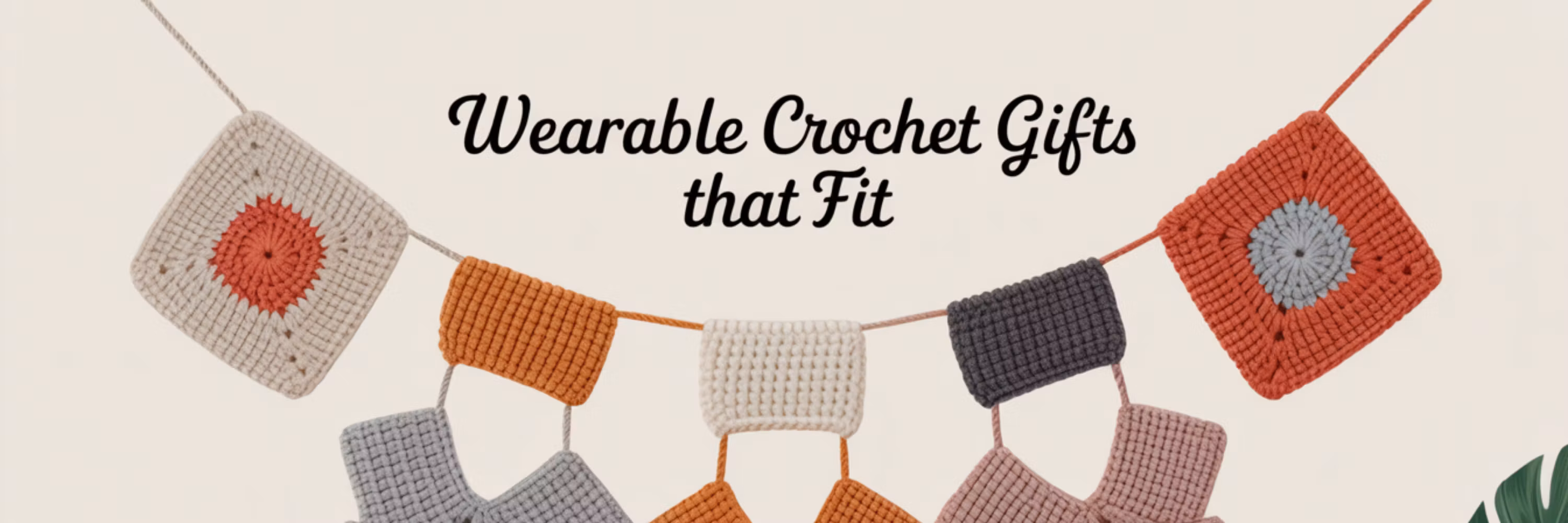 Wearable Crochet Gifts That Fit