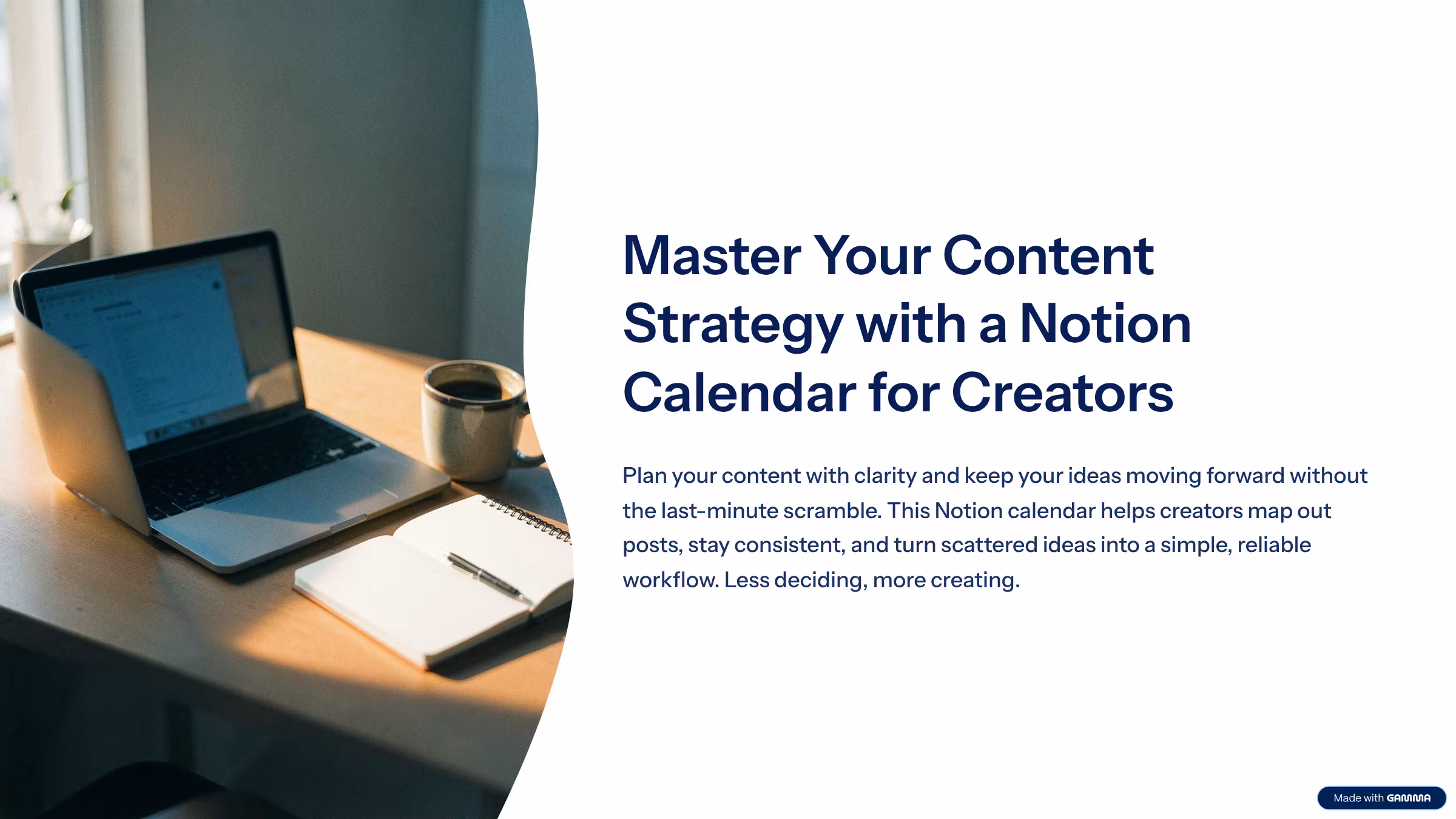 Content Calendar Tracker for Consistent Posting