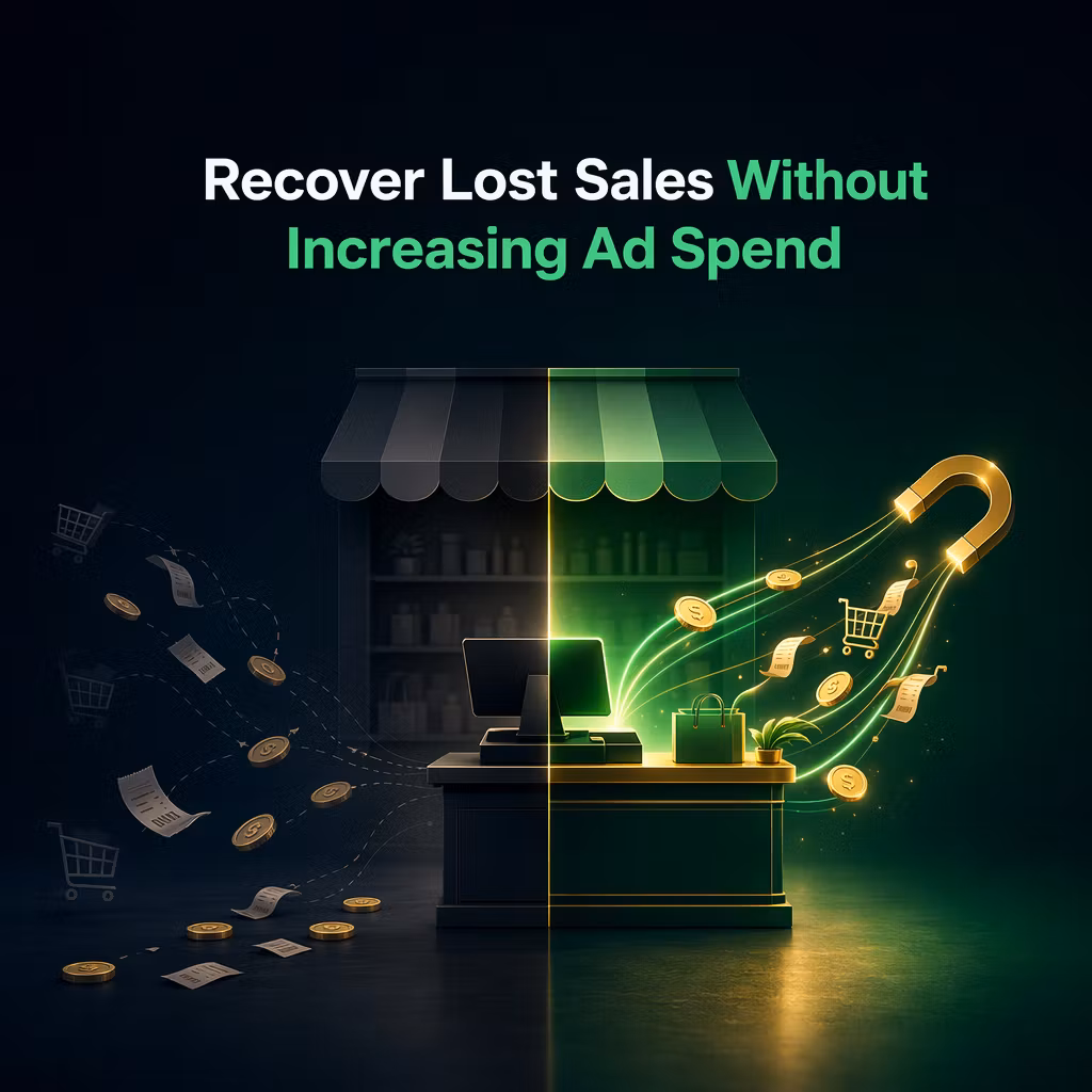 Recover Lost Sales Without Increasing Ad Spend