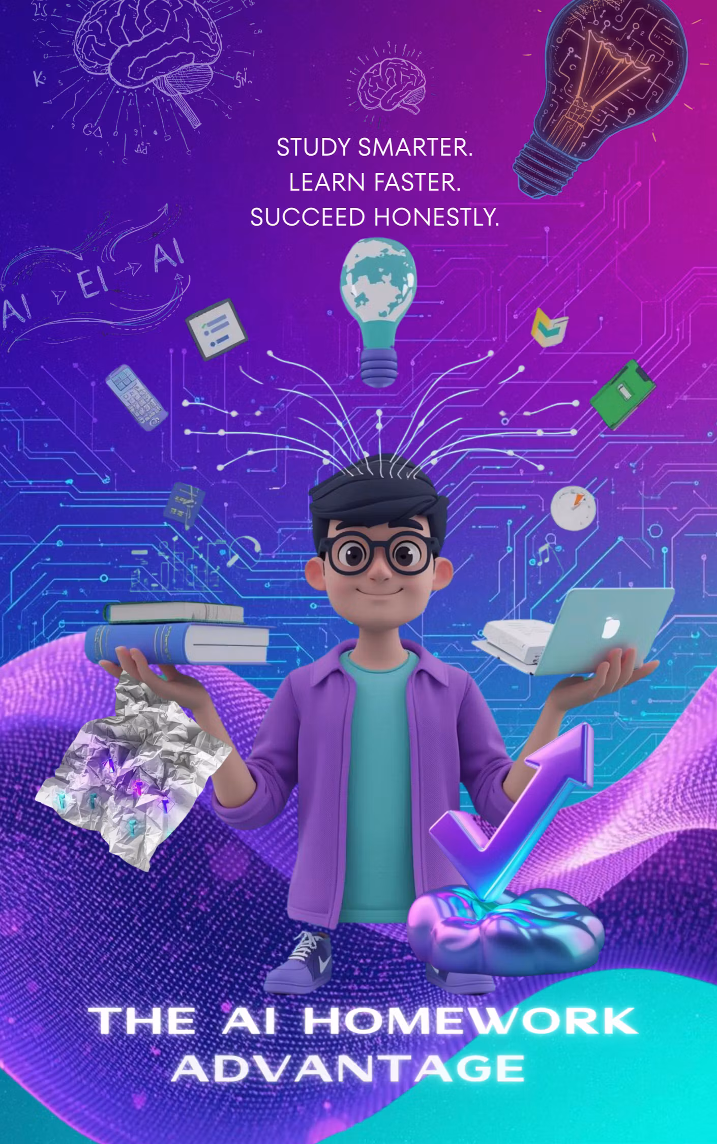 The AI Homework Advantage: The No-Copy Study Framework