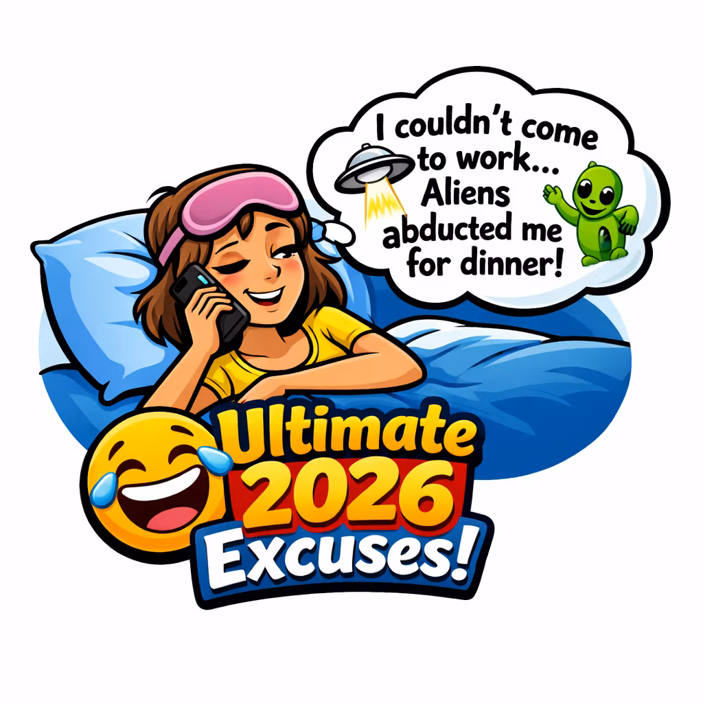 The Ultimate 2026 Excuse Guide