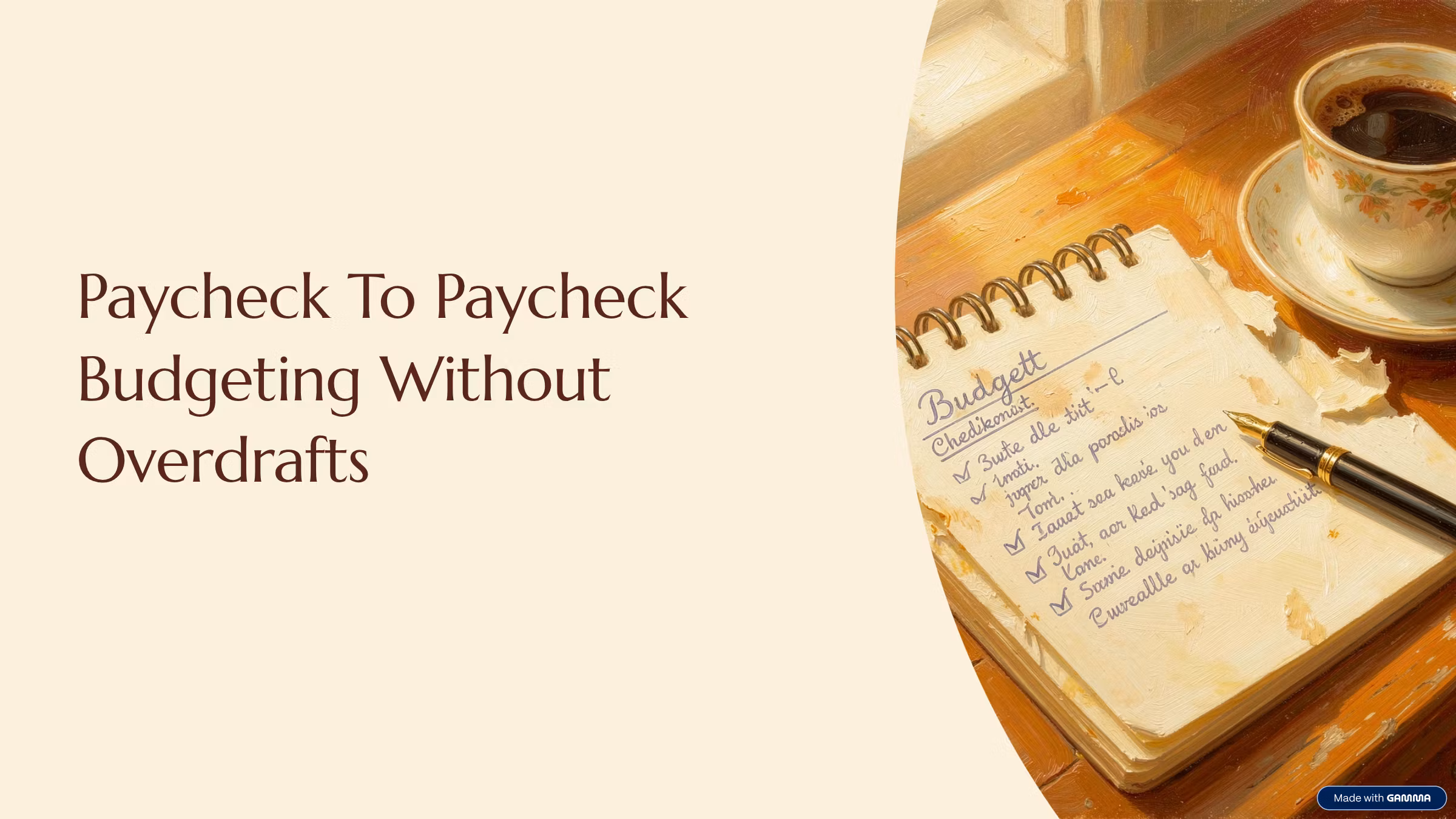 Paycheck Budgeting Without Overdrafts