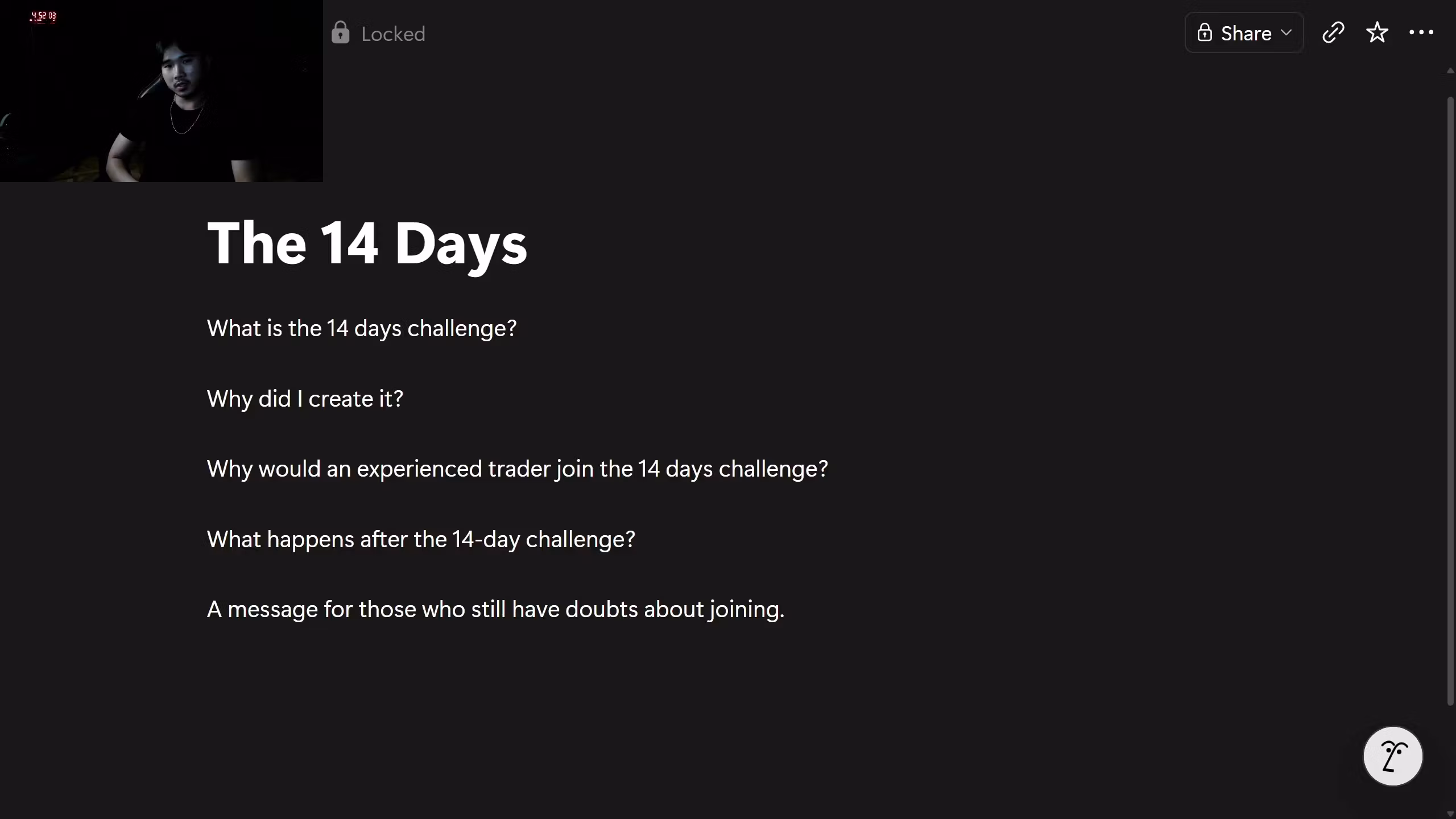 The 1% Challenge