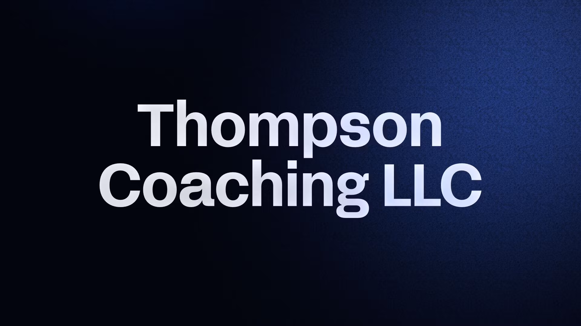 Thompson Coaching LLC