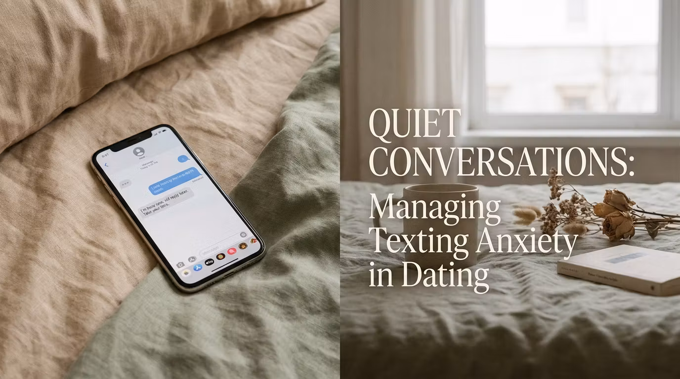 Anxious Daters Making Room For Replies Without Chasing