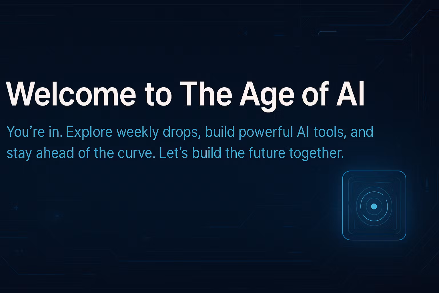 Age of AI