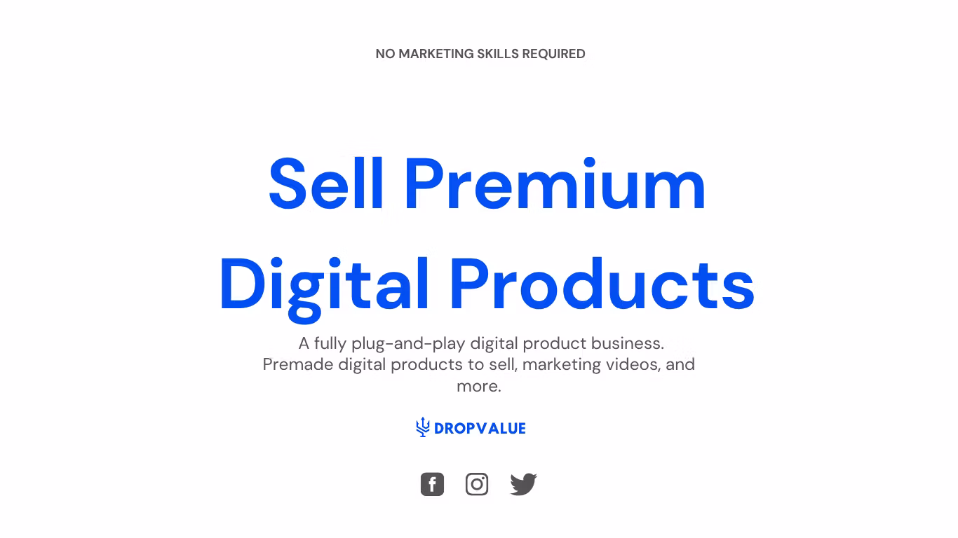 Dropvalue