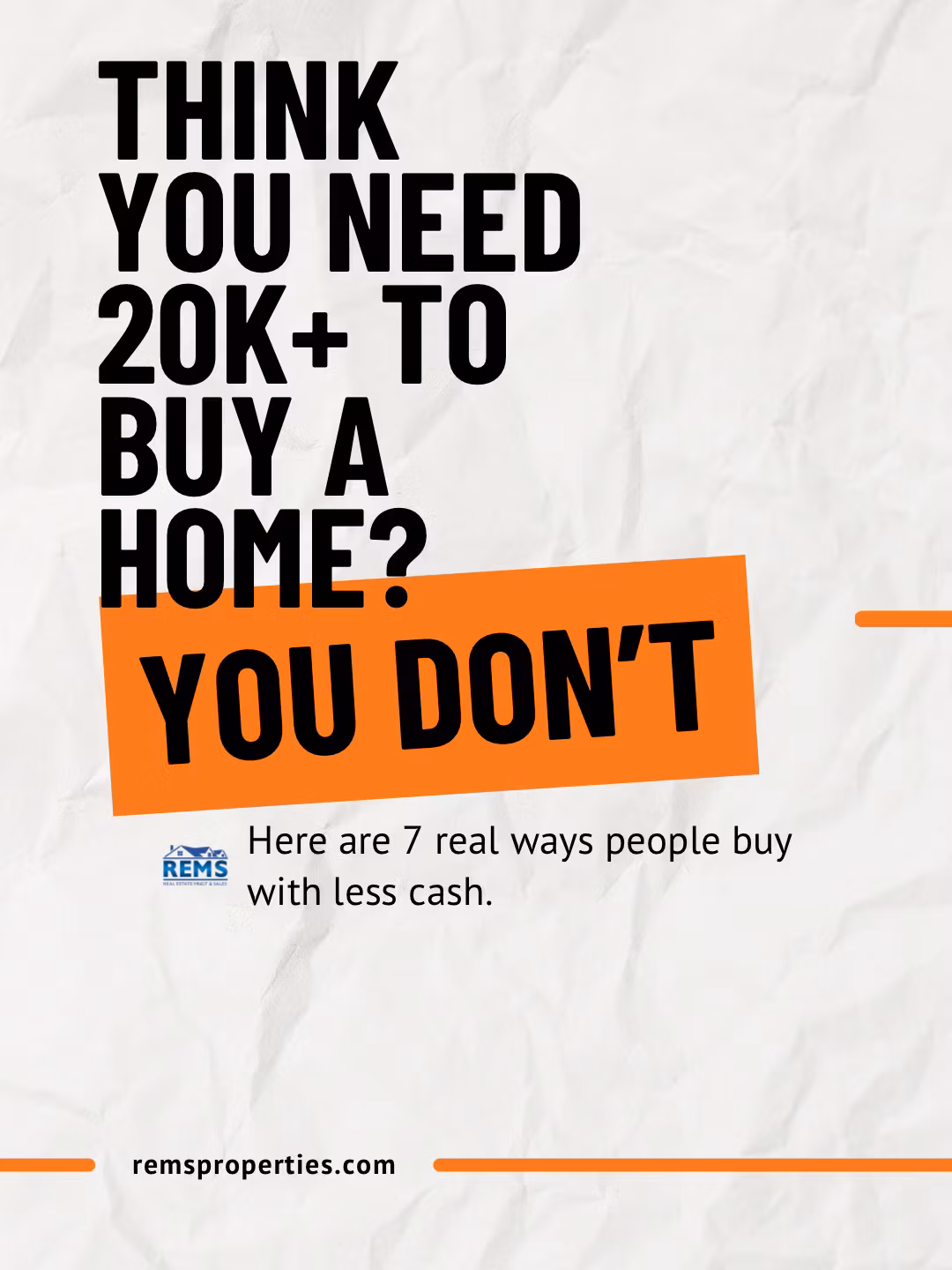 7 Solutions to Buy With Less Cash