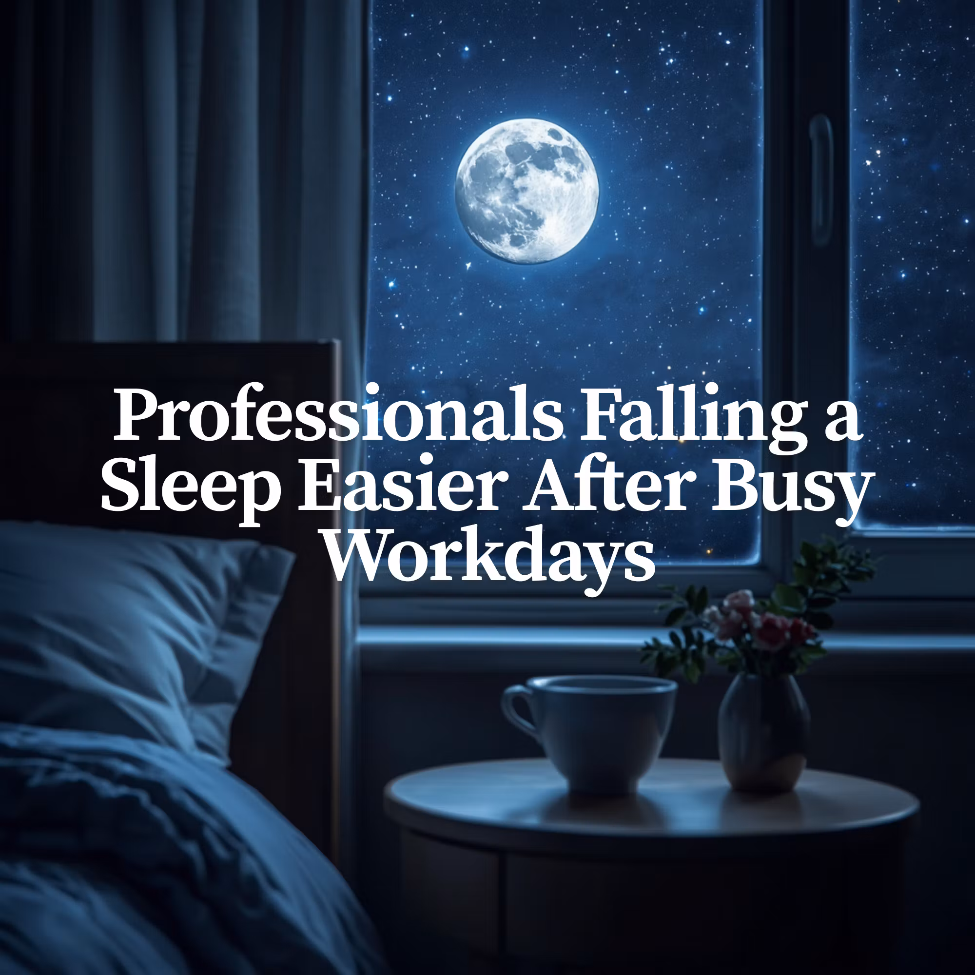 Stress free sleep for busy professionals