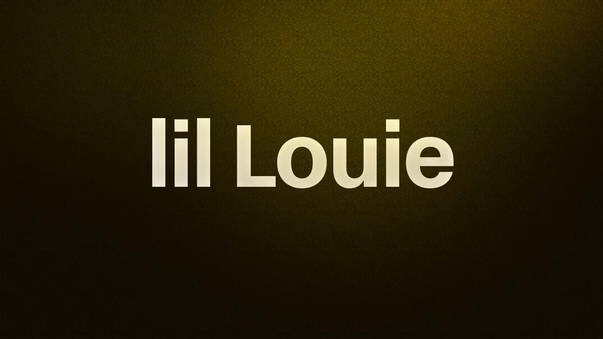lil Louie 