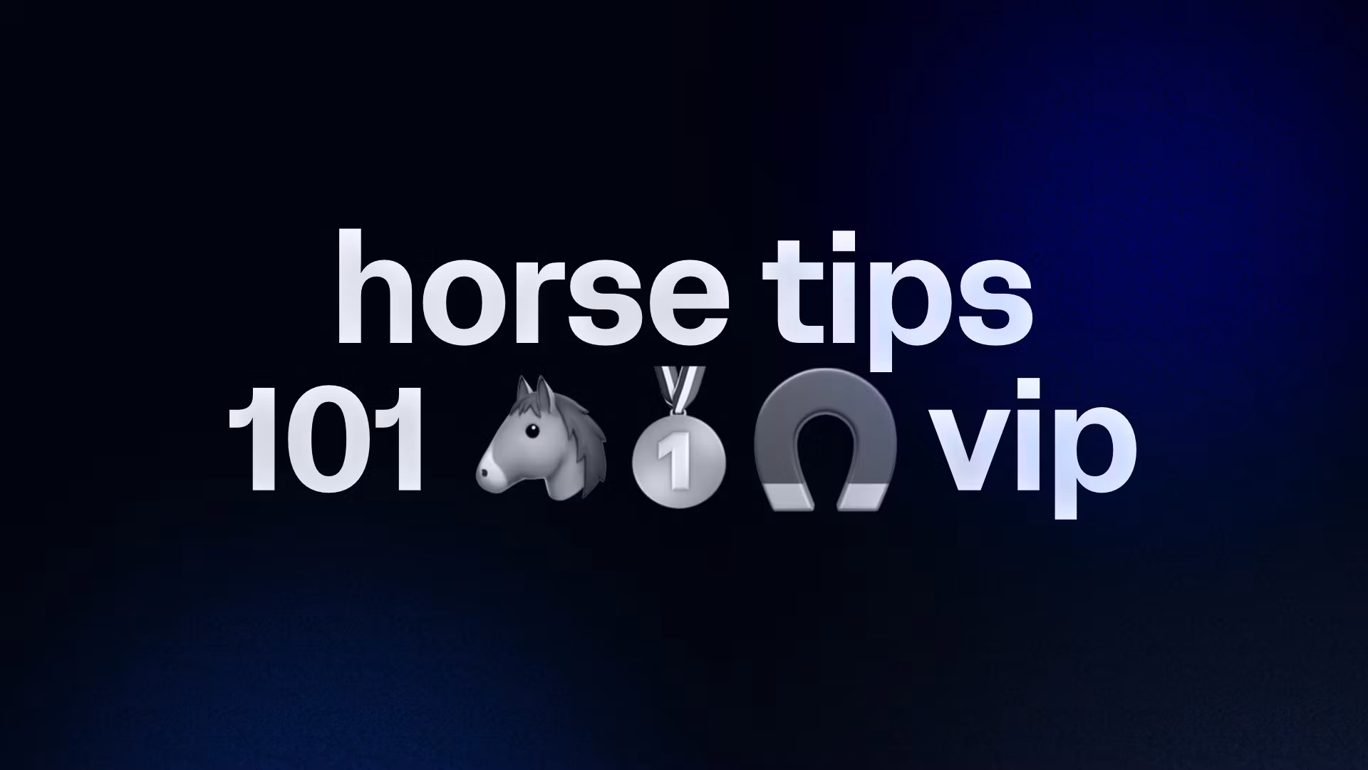 Horse tips 101 VIP 🐴🥇🧲