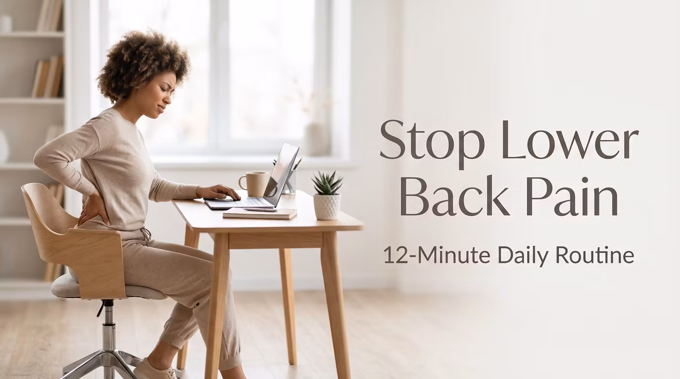 Stop Lower Back Pain Fast