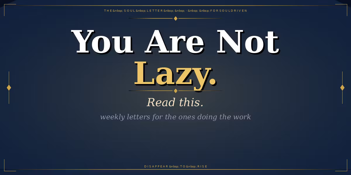 The Soul Letter