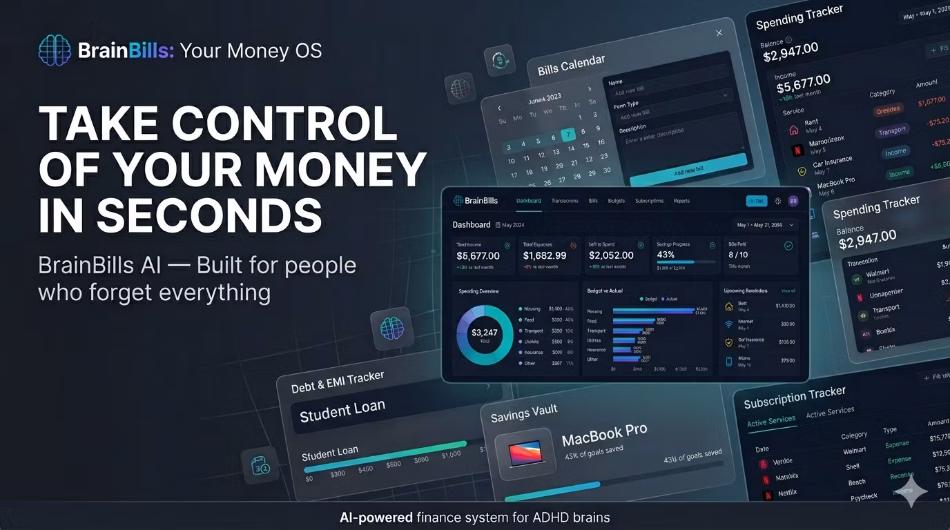 BrainBills Expense Tracker