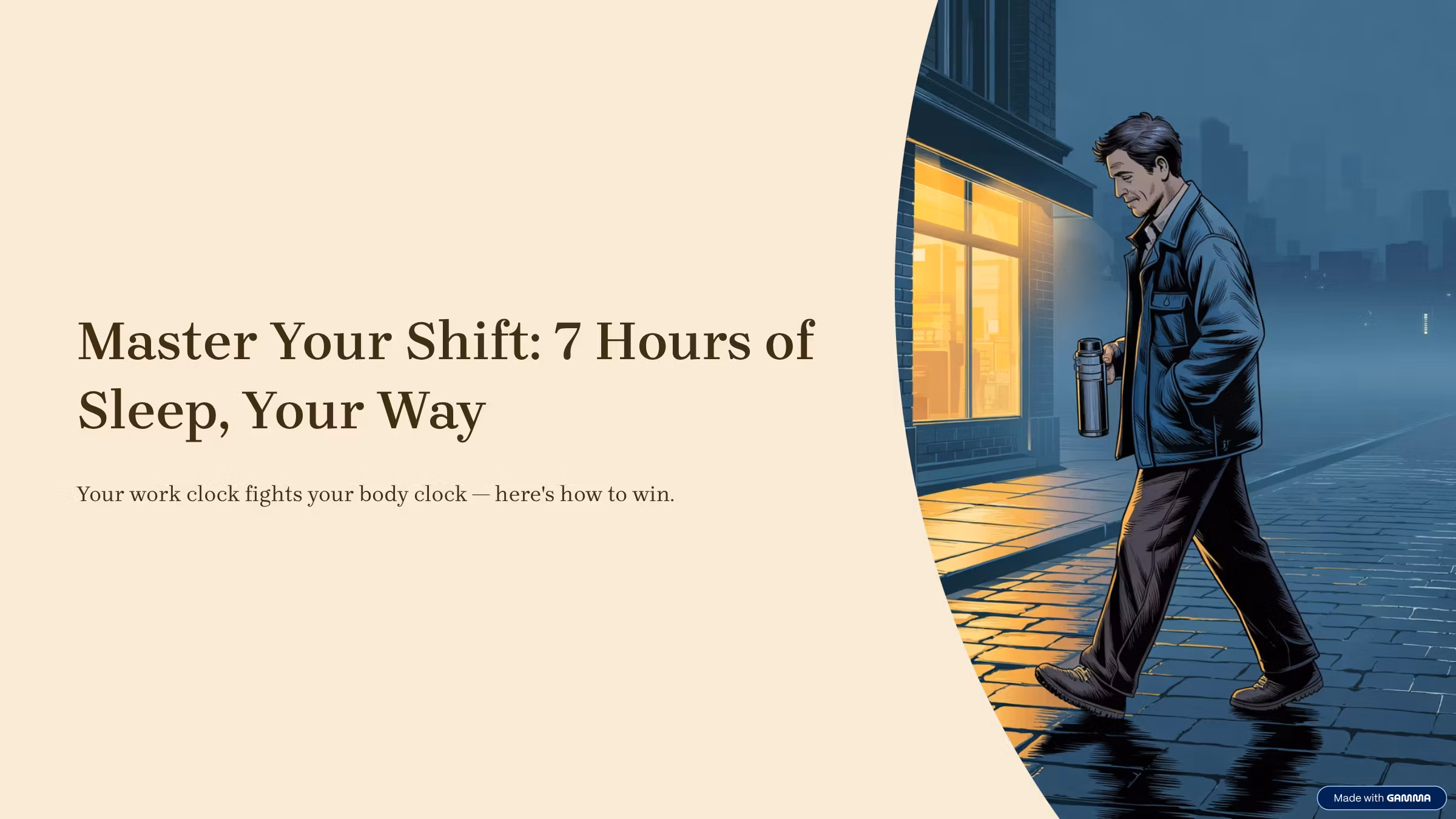 The Late Shift Sleep eBook
