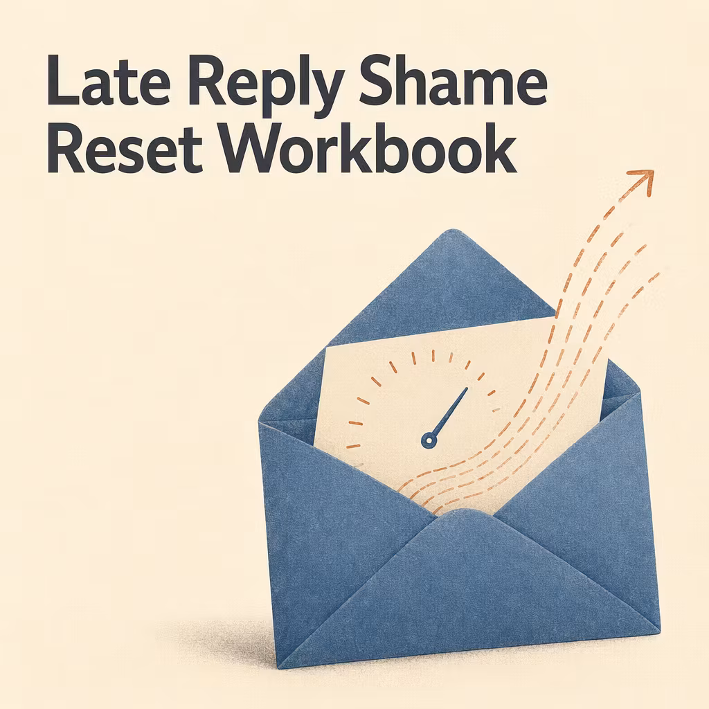 Late Reply Shame Reset Kit