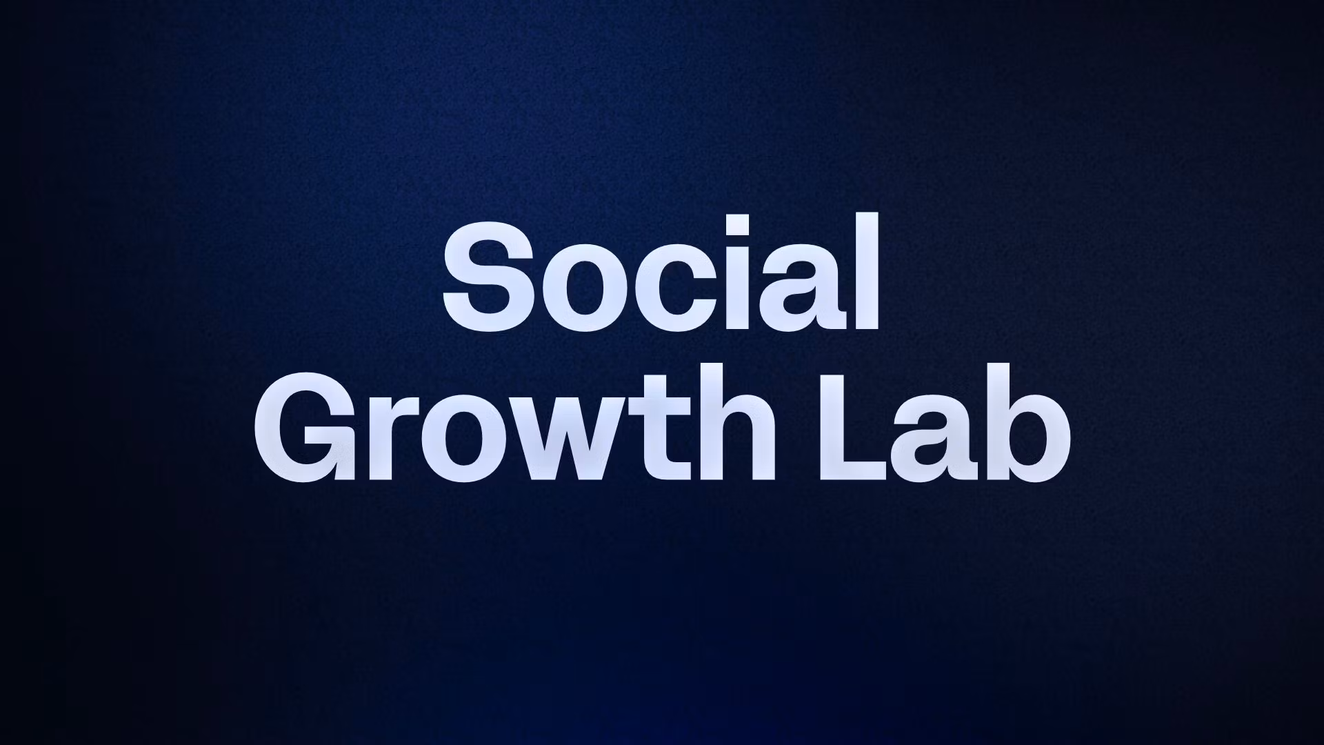Social Growth Lab