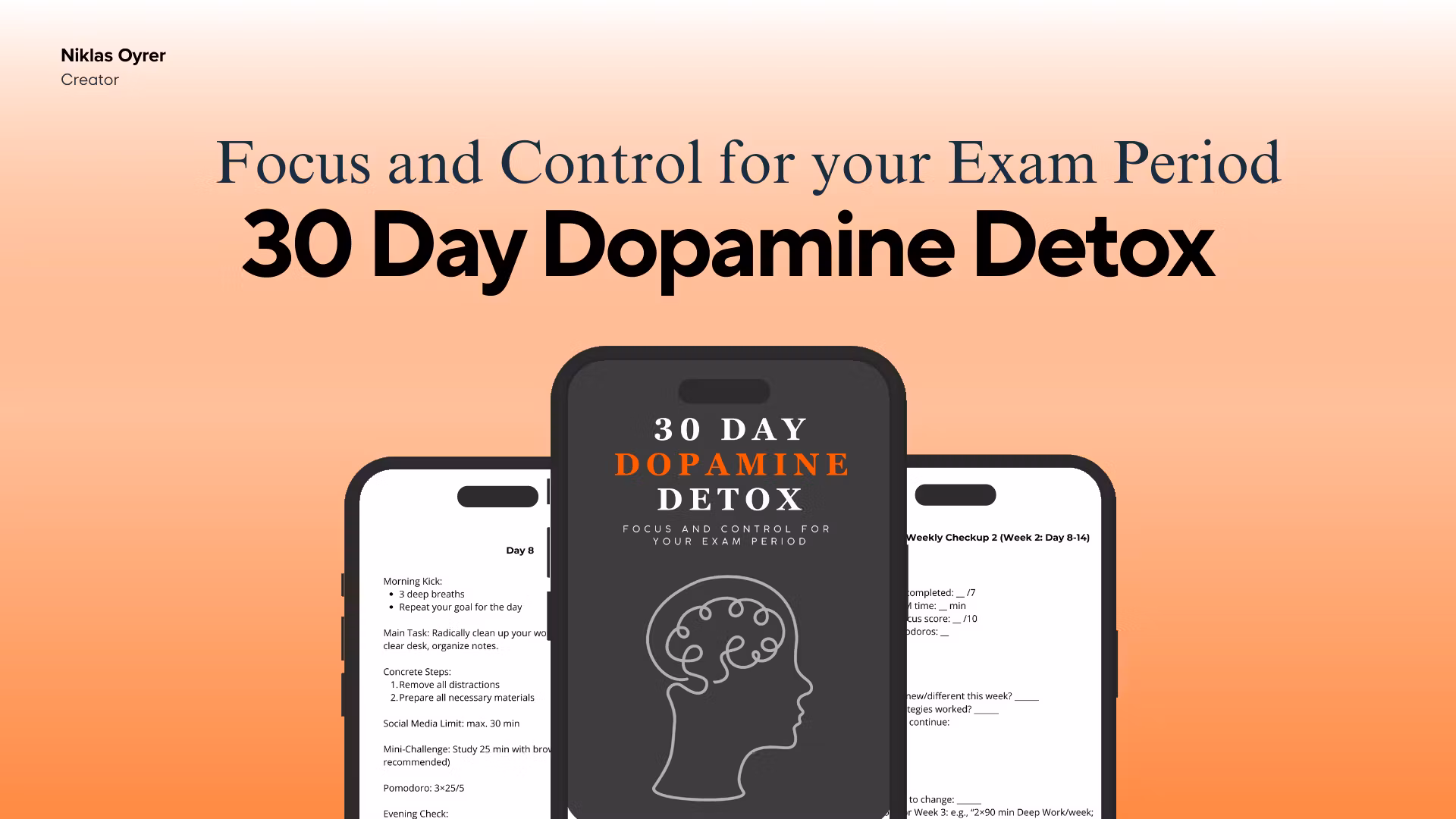 30 Day Dopamine Detox