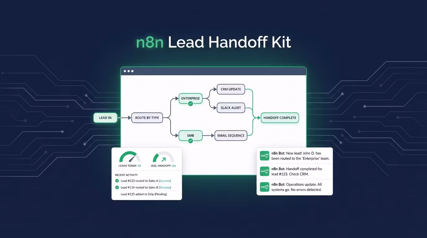 n8n Lead Handoff Kit