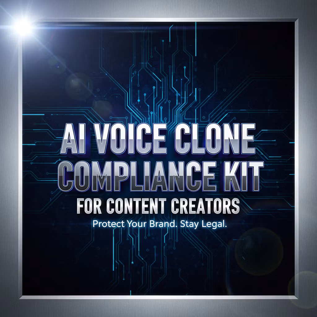 AI VOICE CLONE COMPLIANCE KIT 