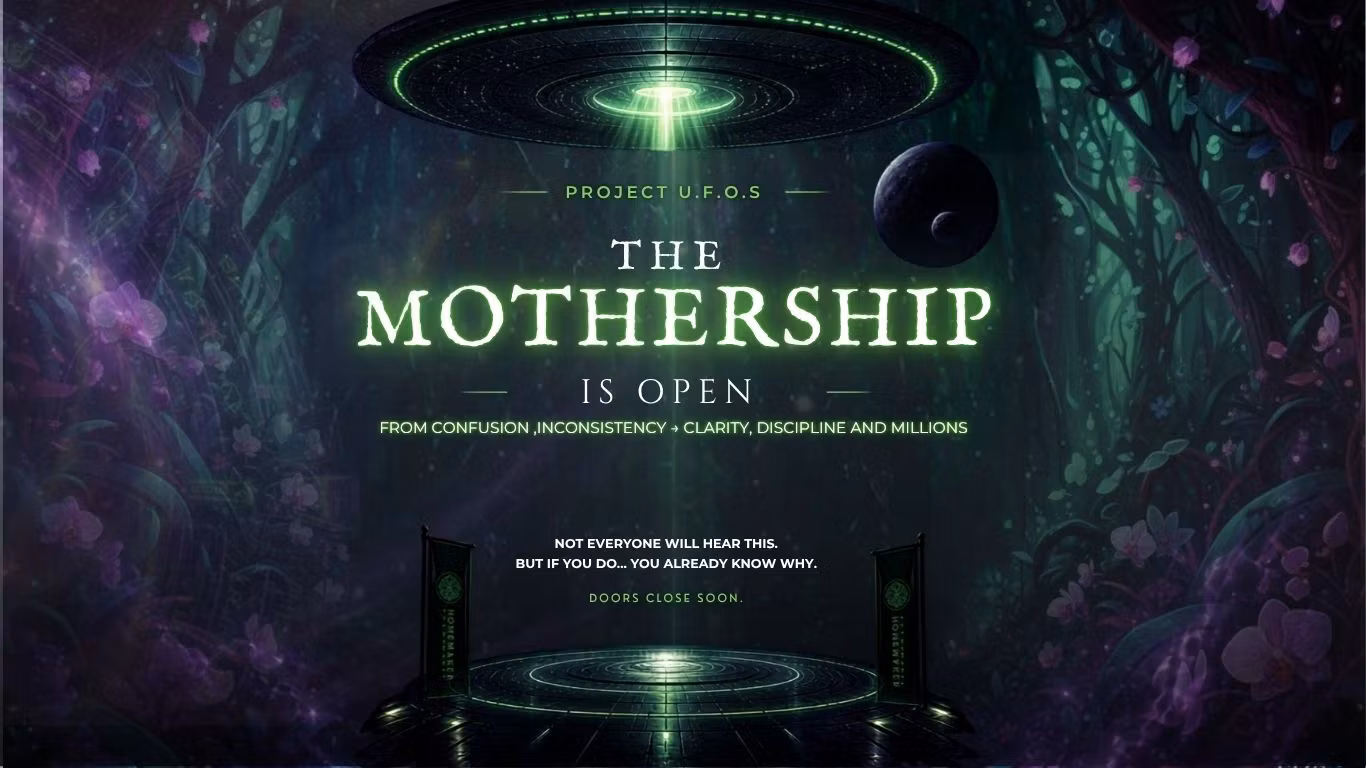 THE MOTHERSHIP| PROJECT UFOS