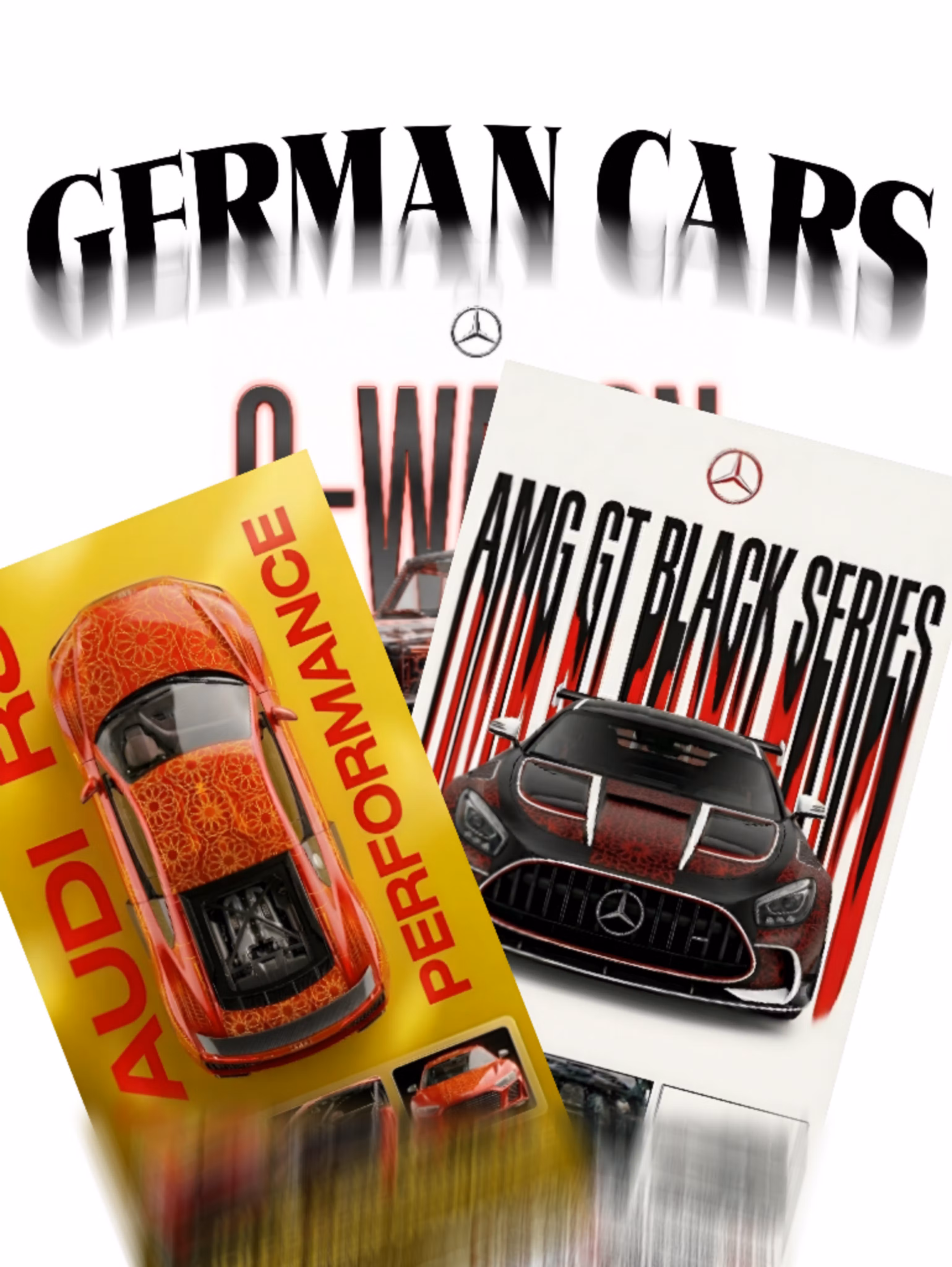 GERMAN CARS POSTER PACK