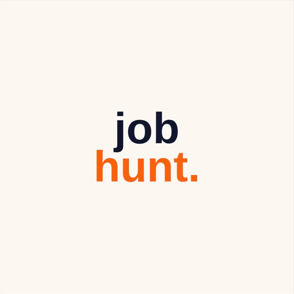 Job Hunt 