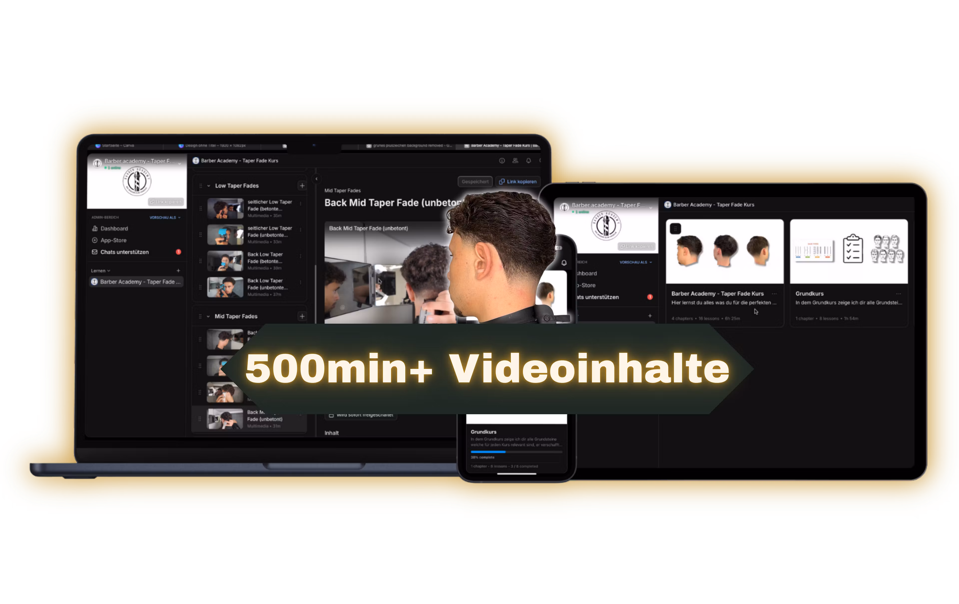 Barber Academy - Deckhaar Kurs