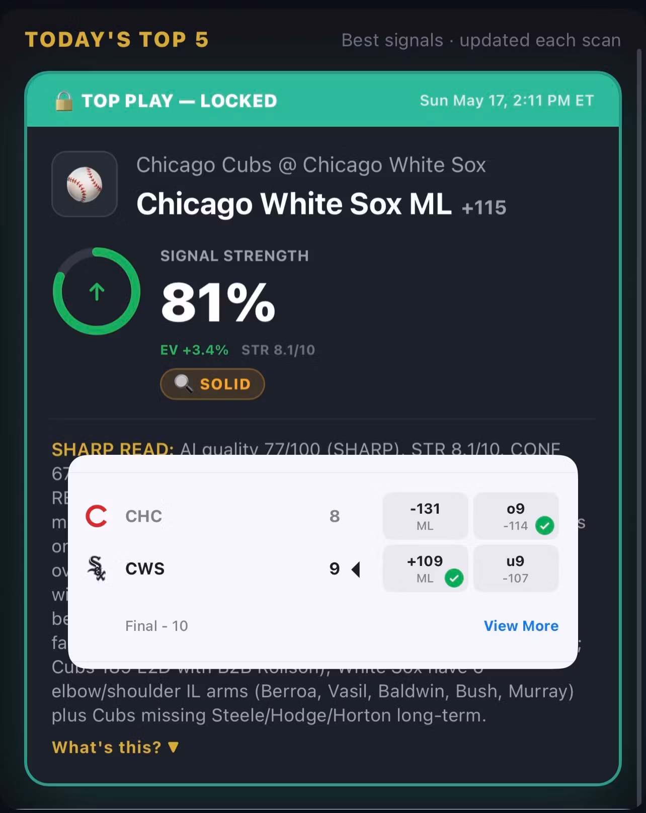 sharp Circle Sports