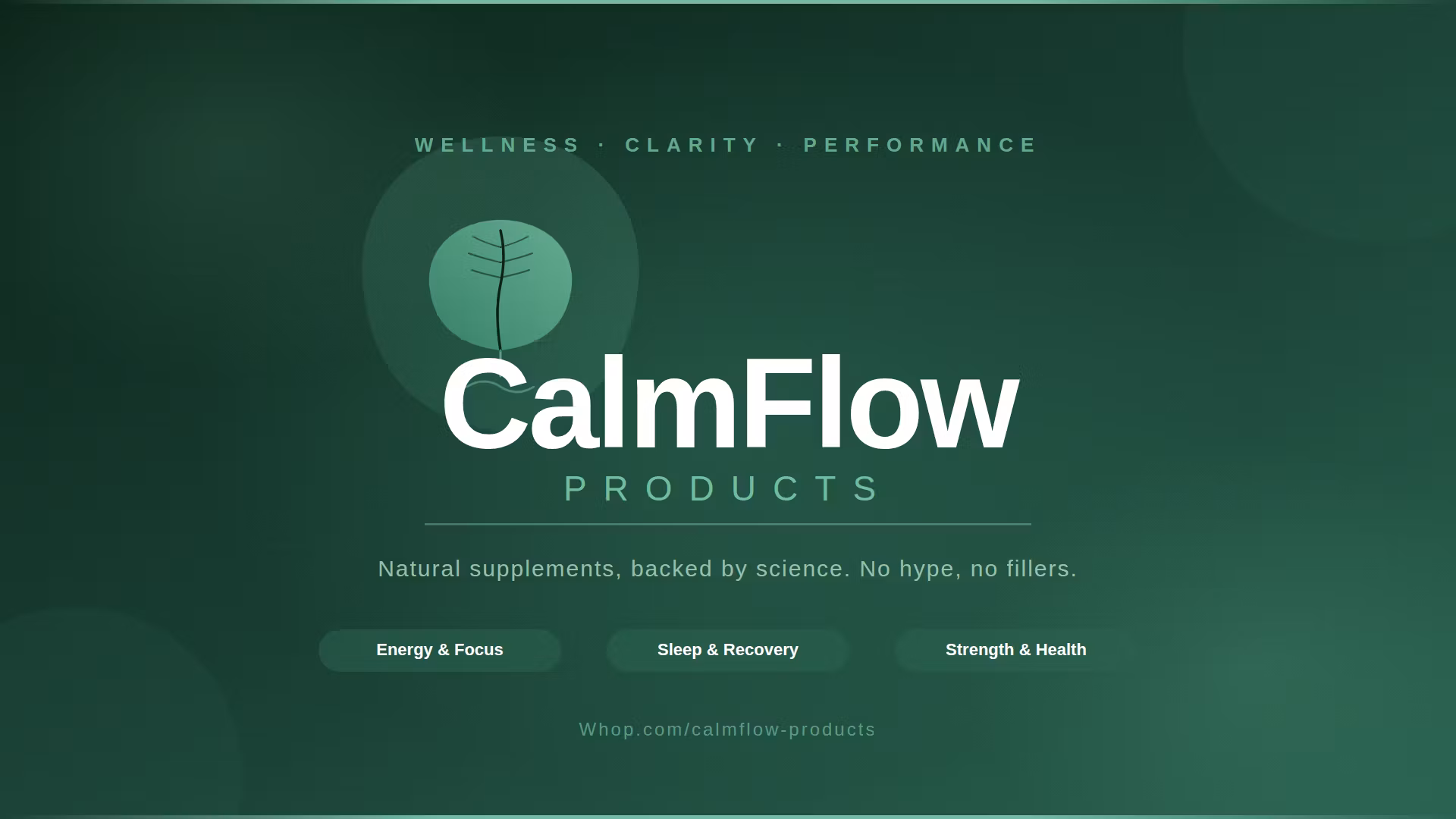 CalmFlow Products
