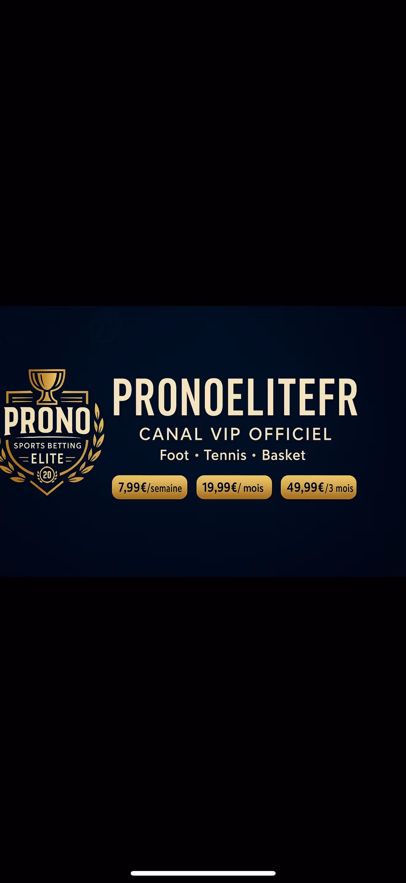 PronoEliteFR- Canal VIP