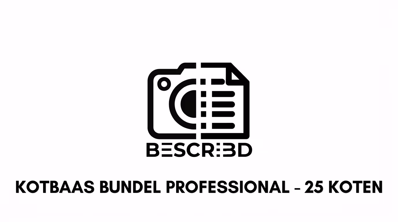 BEscribd Kotbaas Bundel — PROFESSIONAL (Tot 25 koten)