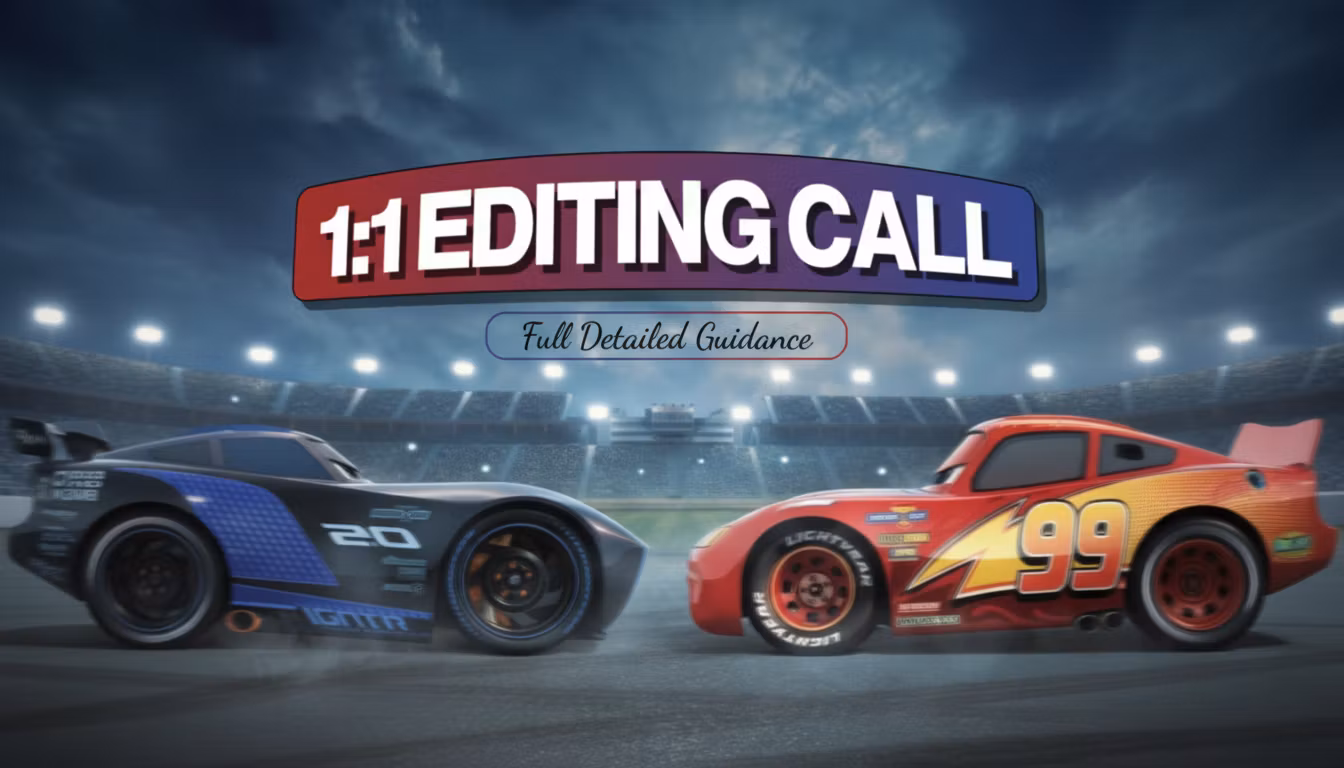1:1 Editing Call