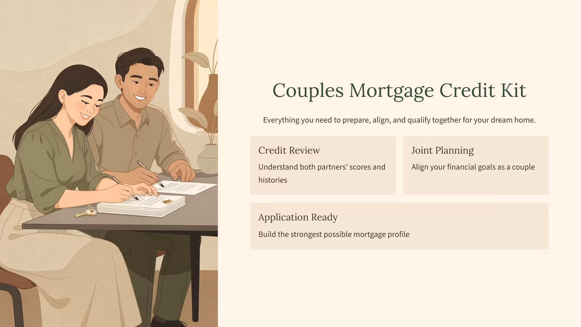 Couples Mortgage Credit Kit